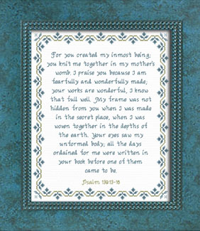 Your Works Are Wonderful - Psalms 139:13-16